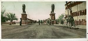 Maghreb, L'entrée d'un pont, ca.1900, vintage silver print