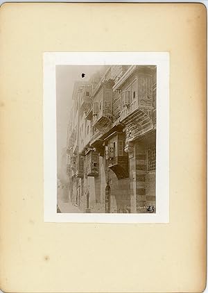 Lekegian, Egypte, Rue de Tulun, ca.1900 argentique