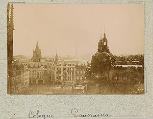 Allemagne, Cologne, Köln, vue panoramique de la cité