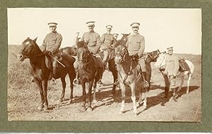 Chine, China, troupes Allemandes à cheval, territoires colonisés, guerre Sino-japonaise