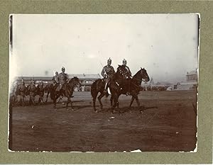 Chine, China, armée Allemande à cheval, territoires colonisés, guerre Sino-japonaise