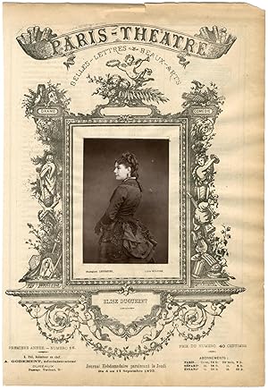 Lemercier, Paris-Théâtre, Elise Dugueret (1841-1899), actrice