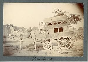 Inde, India, kamelpost, poste indienne transport en chameau