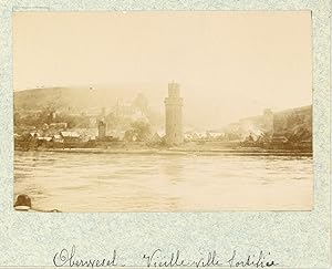 Allemagne, Oberwesel, vieille ville fortifiée