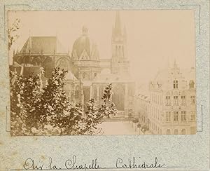 Allemagne, Aix-la-Chapelle, vue sur la cathédrale