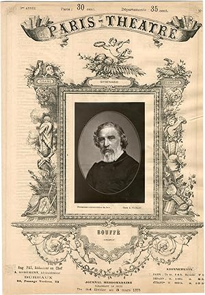 Lemercier, Paris-Théâtre, Hugues Bouffé (1800-1888), acteur