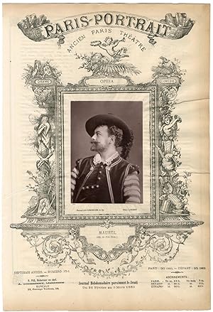 Lemercier, Paris-Portrait, Victor Morel (1848-1923), chanteur