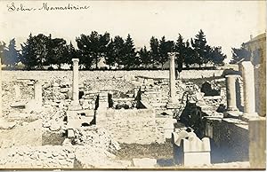 Croatie, Rab, Ruines du monastère St-Jean, ca.1910, vintage silver print