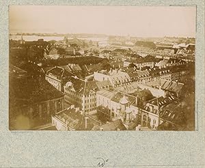 Danemark, Copenhague, panorama de la cité