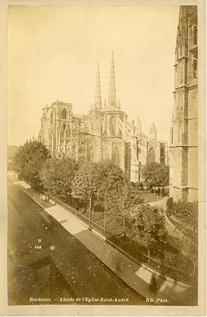 France, Bordeaux, abside de l'église Saint-André