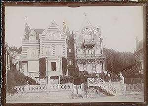 France, Normandie, Une maison normande, ca.1900, vintage citrate print