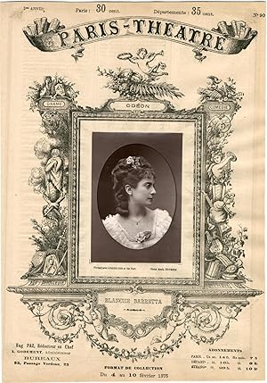 Lemercier, Paris-Théâtre, Blanche-Rose-Marie-Hélène Barretta (1855-1939), actrice