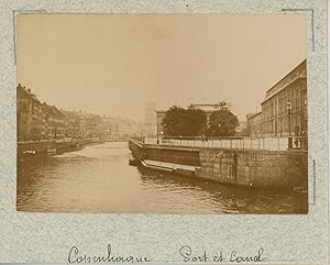 Danemark, Copenhague, le port et le canal