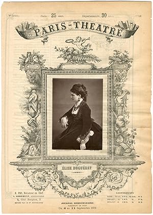 Lemercier, Paris-Théâtre, Elise Duguéret (1841-1899), actrice