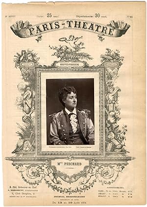 Lemercier, Paris-Théâtre, Mme Peschard née Marie Blanche Renouleau, actrice