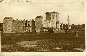 Croatie, Trogir, Château de Kamerlengo, ca.1910, vintage silver print