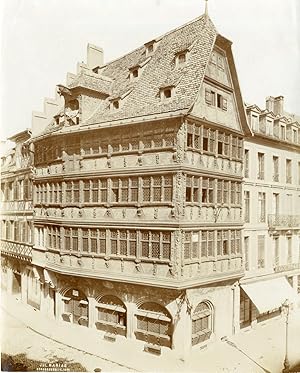 France, Strasbourg, maison Kammerzell