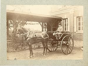 Voiture à cheval, 1891