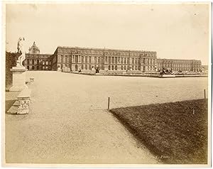 France, Versailles, vue générale du château