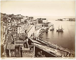 Malte, Malta, entrance of the great harbor