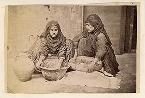 Maghreb, Deux femmes arabes, ca.1880, vintage albumen print