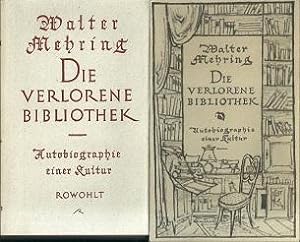 Bild des Verkufers fr Die verlorene Bibliothek. Autobiographie einer Kultur. zum Verkauf von Antiquariat Axel Kurta