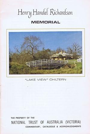 Seller image for HENRY HANDEL RICHARDSON MEMORIAL for sale by Kay Craddock - Antiquarian Bookseller