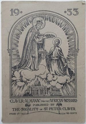 Claver Almanac for the African Missions. 1933