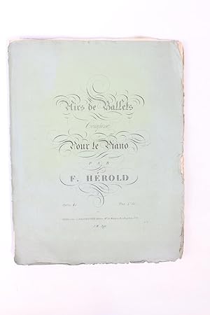 Immagine del venditore per Airs de ballets composs pour le piano venduto da Librairie Le Feu Follet