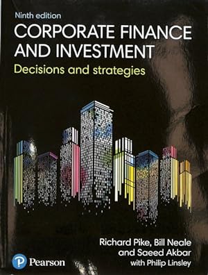 Seller image for Corporate Finance And Investment 9 New edition for sale by GreatBookPrices
