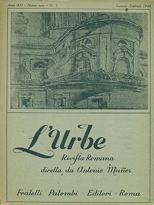 L'urbe n. 1 Gennaio-Febbraio 1949