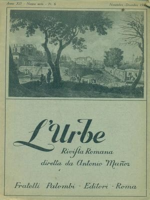 L'urbe n. 6 Novembre-Dicembre 1949