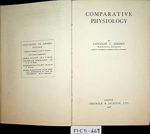 Comparative Physiology. (= Text-Books of Animal Biology)