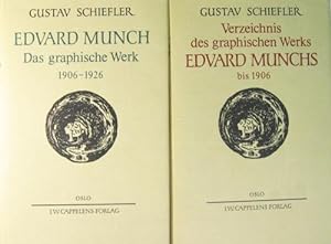 Imagen del vendedor de Verzeichnis des graphischen Werks Edvard Munchs. 2 Bde. a la venta por Rotes Antiquariat