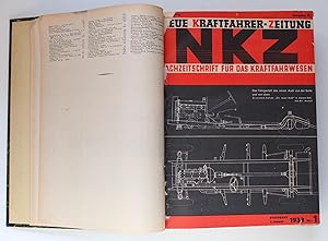 Neue Kraftfahrer-Zeitung NKZ. Fachzeitschrift für das Kraftfahrwesen Ausgabe A. 14. Jahrgang 1939...