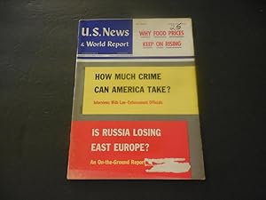 US News World Report Apr 20 1964 Rising Crime, Food Prices; Cold War