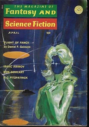 Bild des Verkufers fr The Magazine of FANTASY AND SCIENCE FICTION (F&SF): April, Apr. 1968 zum Verkauf von Books from the Crypt