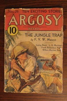 Imagen del vendedor de ARGOSY WEEKLY (Pulp Magazine). November 20 1932; -- Volume 234 #3 The Jungle Trap by F. V. W. Mason; a la venta por Comic World