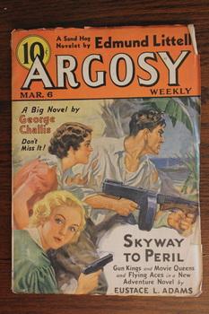 Immagine del venditore per ARGOSY WEEKLY (Pulp Magazine). March 6 / 1937; -- Volume 271 #3 Skyway To Peril by Eustace L. Adams; venduto da Comic World