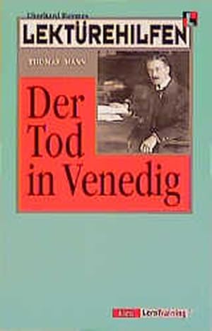 Bild des Verkufers fr Lektrehilfen Thomas MannDer Tod in Venedig zum Verkauf von Versandantiquariat Felix Mcke