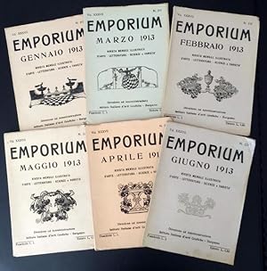 Emporium. Rivista Mensile illustrata d'Arte  Letteratura  Scienze e Varietà. 1913.