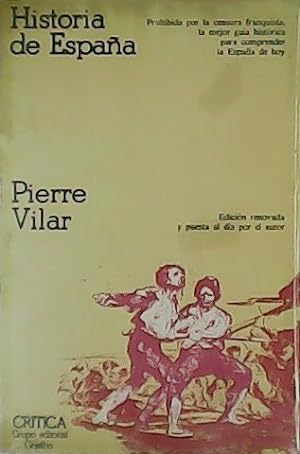 Bild des Verkufers fr Historia de Espaa. zum Verkauf von Librera y Editorial Renacimiento, S.A.