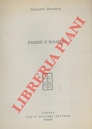 Seller image for Panizzi e Boiardo. for sale by Libreria Piani