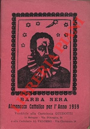 Il Girasole ossia orologio celeste del vero Barba Nera. Almanacco Cattolico per l'anno 1959.