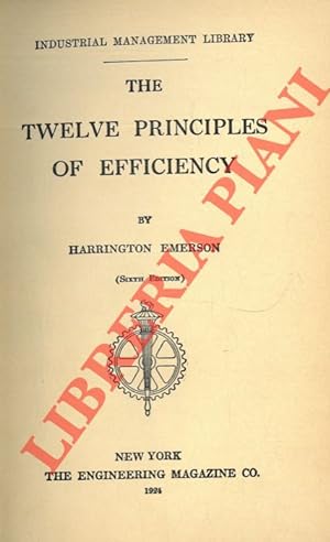 The Twelve Principles of Efficiency.