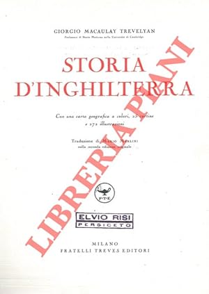 Bild des Verkufers fr Storia d'Inghilterra. zum Verkauf von Libreria Piani