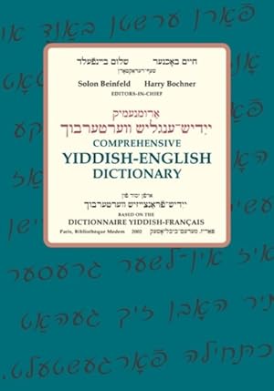 Imagen del vendedor de Comprehensive Yiddish-English Dictionary a la venta por GreatBookPrices