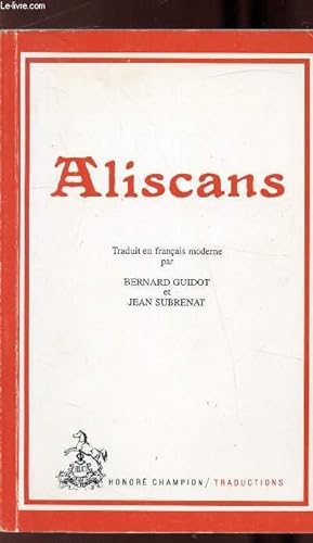 Bild des Verkufers fr ALISCANS zum Verkauf von Le-Livre