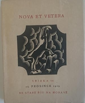 NOVA ET VETERA. Sbirka 34 15. Prosince 1919