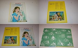 Seller image for ALICE AU PAYS DES MERVEILLES - Adapt et racont par Jeanne Cappe d'Aprs Lewis Carroll - Illustr par Simonne Baudoin. for sale by Bookinerie